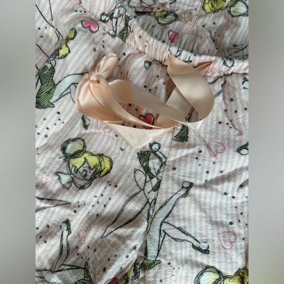 NWOT DISNEY Tinkerbell Cotton Pajamas - Picture 3 of 5